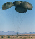 VITAL PARACHUTE: G-11B/C/D Cargo parachute systems, 100-foot diameter