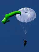 The RECSYS series is a pulled down apex parabolic type reserve parachute. This design offers the optimal combination of;