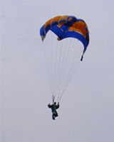 Parawing is a high-performance parachuting and gliding based on the Rogallo wing.